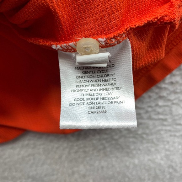 Clemson Tigers Ping Polo Shirt Mens Large L Orange White Paw Golf NCAA Football - Picture 11 of 12
